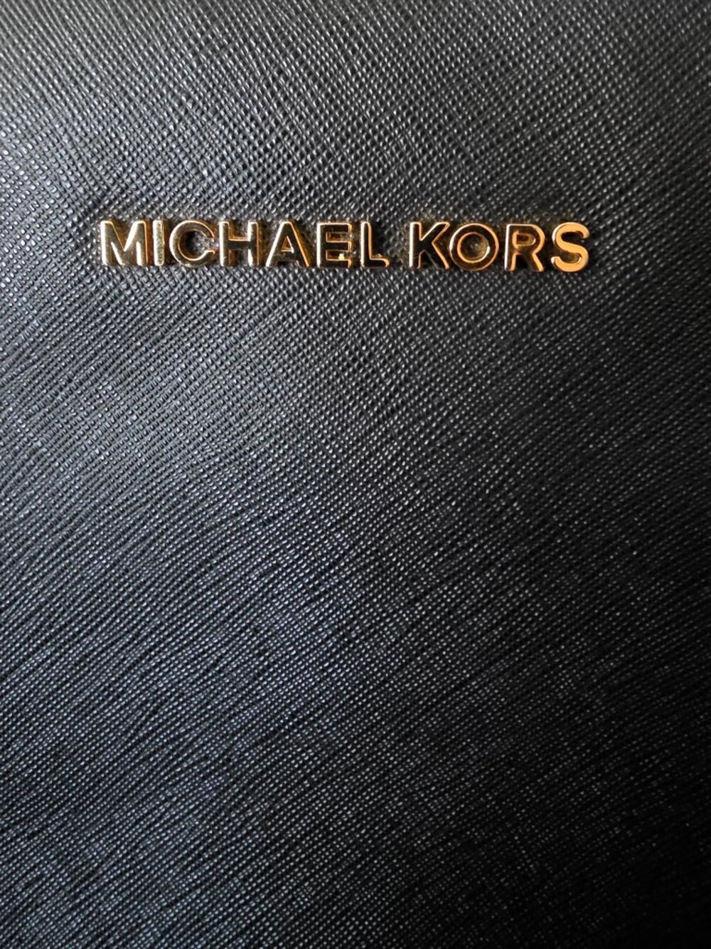 Michael Kors Leather Crossbody- Black Leather- OBO! - Picture 9 of 15